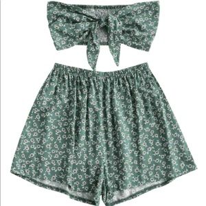 Zaful 2-Piece Floral Set